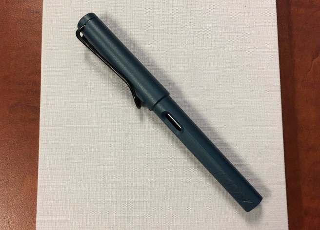 Lamy Safari Petrol Feature Shot