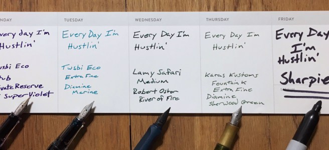 Baron Fig Mastermind Week Pad