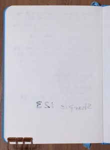 Baron Fig Confidant - Unfinish - Sample Back