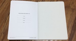 Baron Fig School Set Front Cover