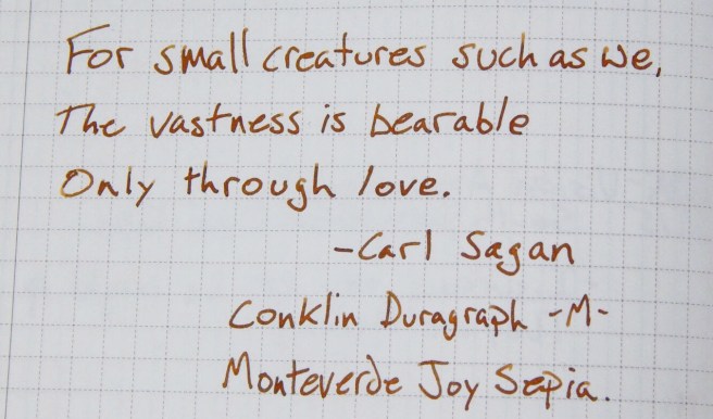 Conklin Duragraph Writing Sample