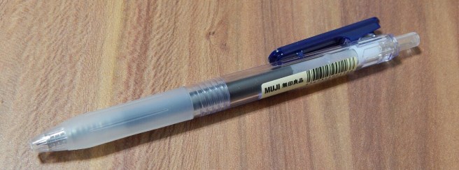 Muji Click Gel Pen