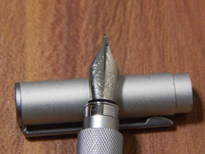 Muji Aluminum Fountain Pen nib