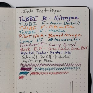 TRU RED Ink Test Page