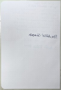 BaronFig Work/Play III Writing back