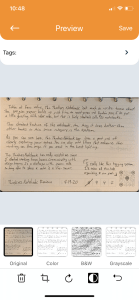 Thinkers Notebook App Capture 1