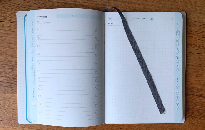 Baron Fig Do Work Journal Daily Spread