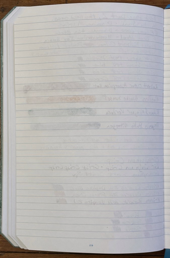 Go-To Notebook Test Page 2 Back