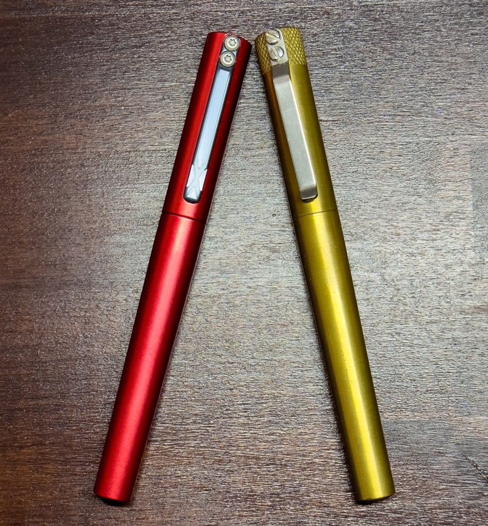 Two Fountain K pens from Karas Pen Co.