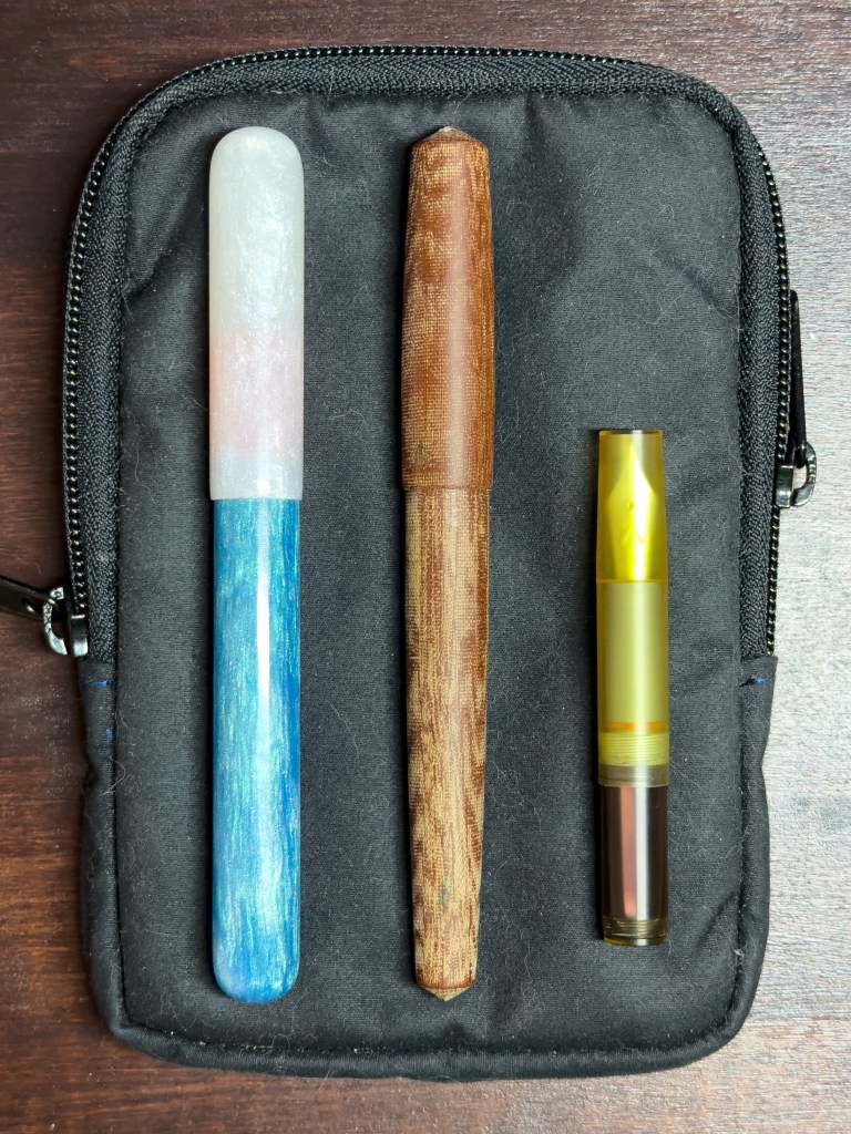 Pens from Enigma Stationery and Gravitas Pens