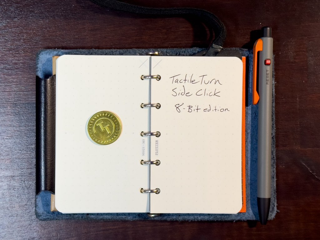 Tactile Turn Side Click 8-Bit in the Plotter