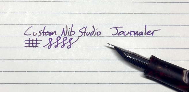 Custom Nib Studio Journaler Grind