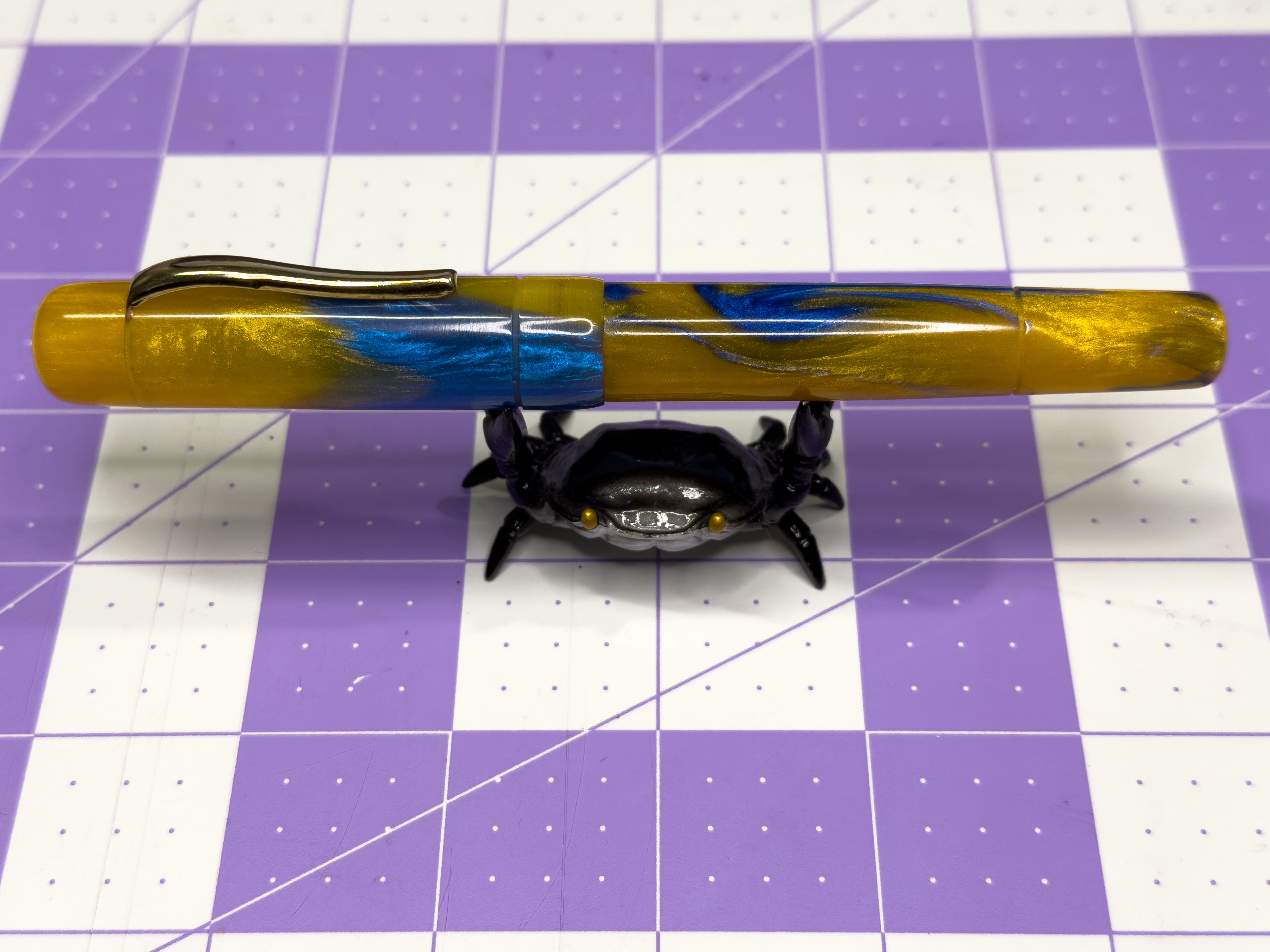 Ranga Zayante from Peyton Street Pens in an exclusive alumilite resin color