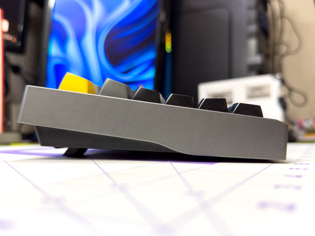 Epomaker TH80 Pro V2 typing angle 2