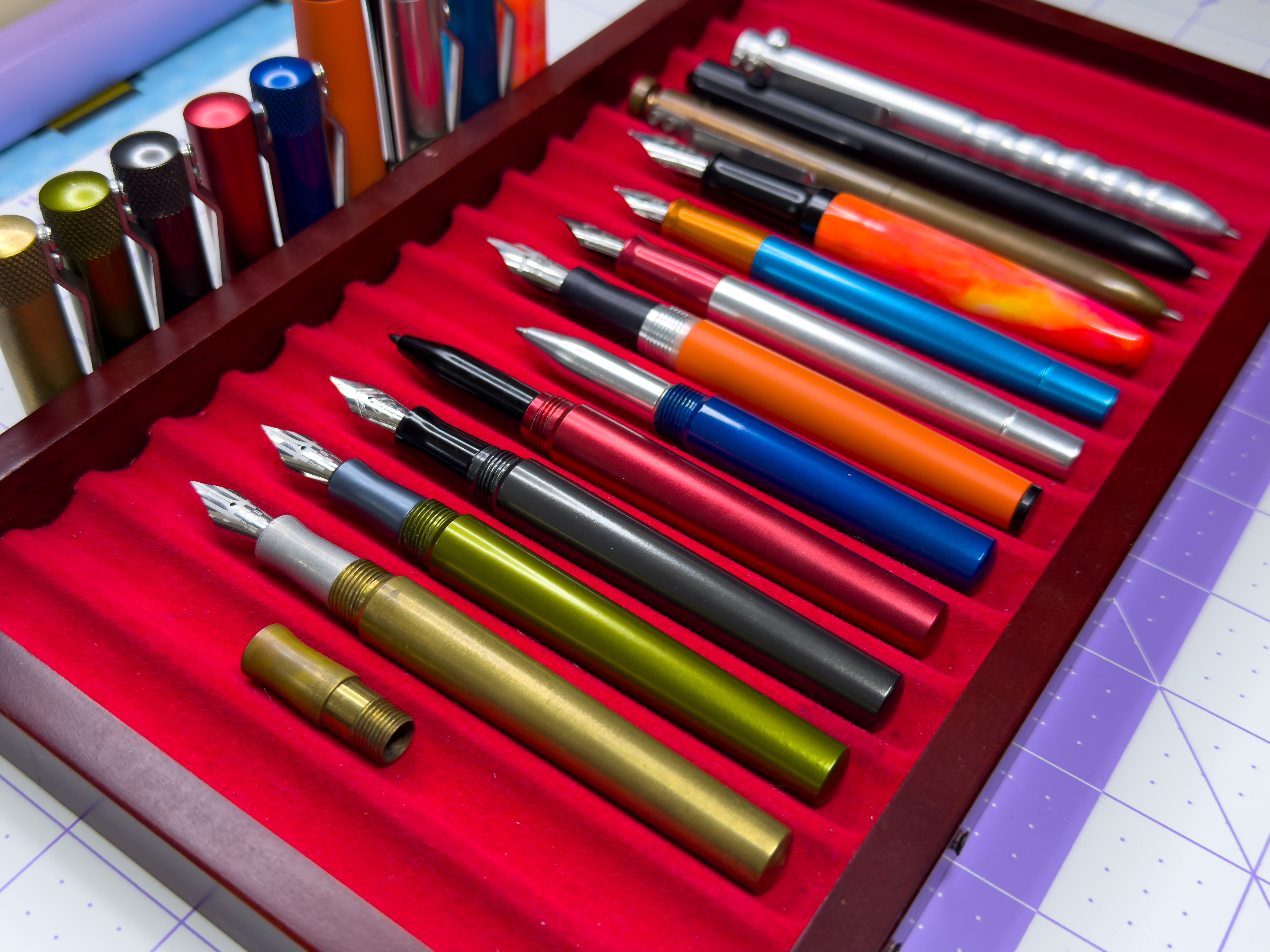 Karas Pen Co collection uncapped