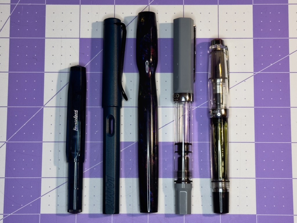 Mayfair Pens size comparison